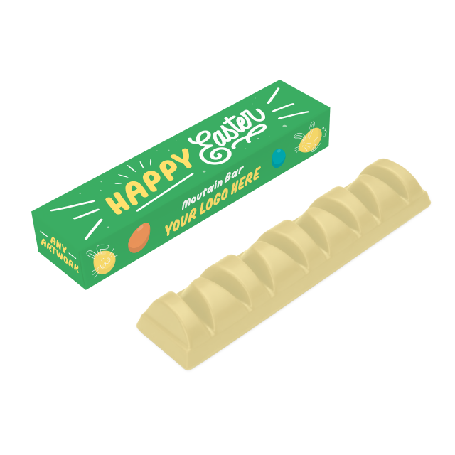 Easter – Eco Mountain Bar – White Chocolate